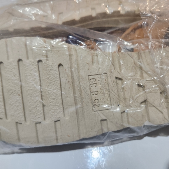 Laced Up Mexican Huarache Handmade Leather Meixco New Size US 8 - Picture 4 of 6